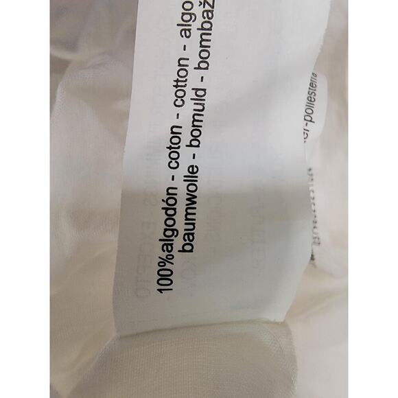 Zara Midi Dress SZ S Halter Embroidered Gauze Beachy Bohemian Cottagecore - Picture 13 of 13